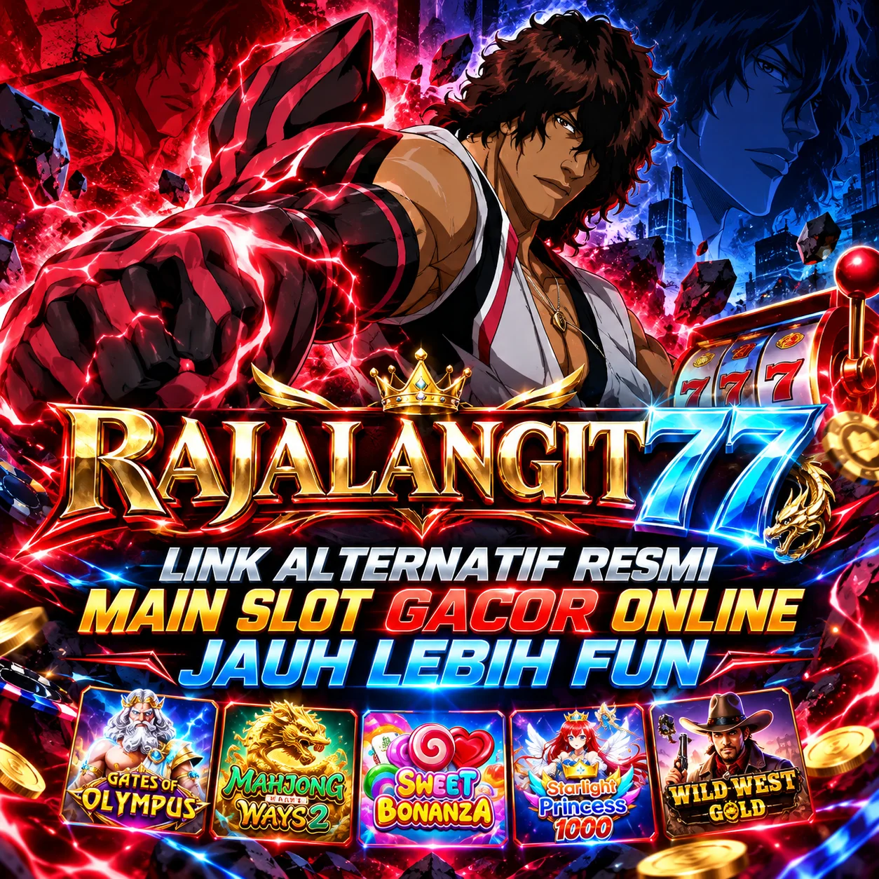 Galeri foto RAJALANGIT77: Link Alternatif Resmi Main Slot Gacor Online Jauh Lebih Fun di Jakarta