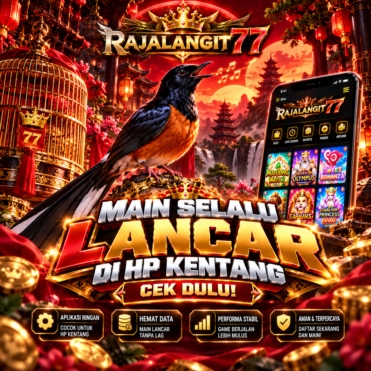 RAJALANGIT77 Pencahayaan Komersial