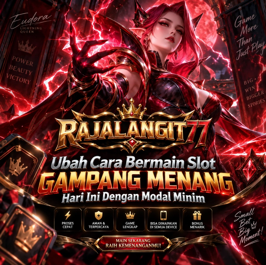 RAJALANGIT77: Ubah Cara Bermain Slot Gampang Menang Hari Ini Dengan Modal Minim